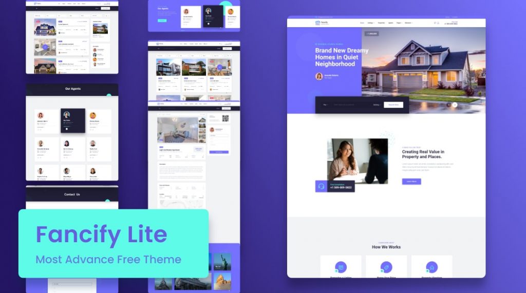 Fancify Lite - Real Estate WordPress Theme